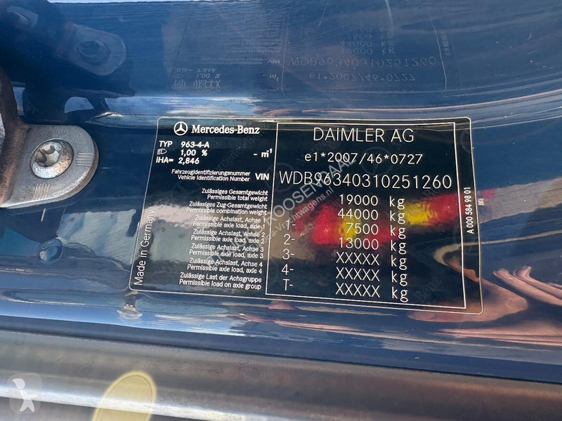 Mercedes 1846 + 9x in stock tractor unit