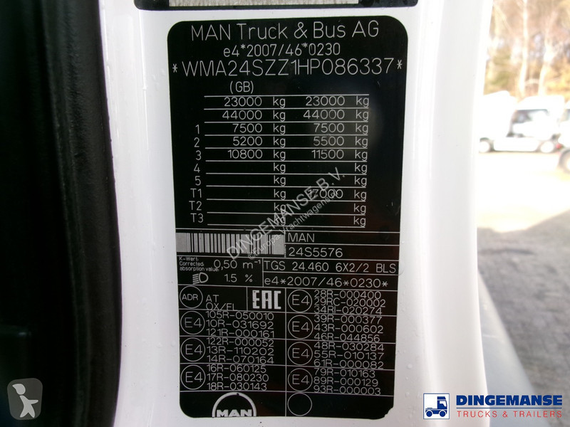 Traktor MAN 24.460 6X2 RHD Euro 6 + ADR