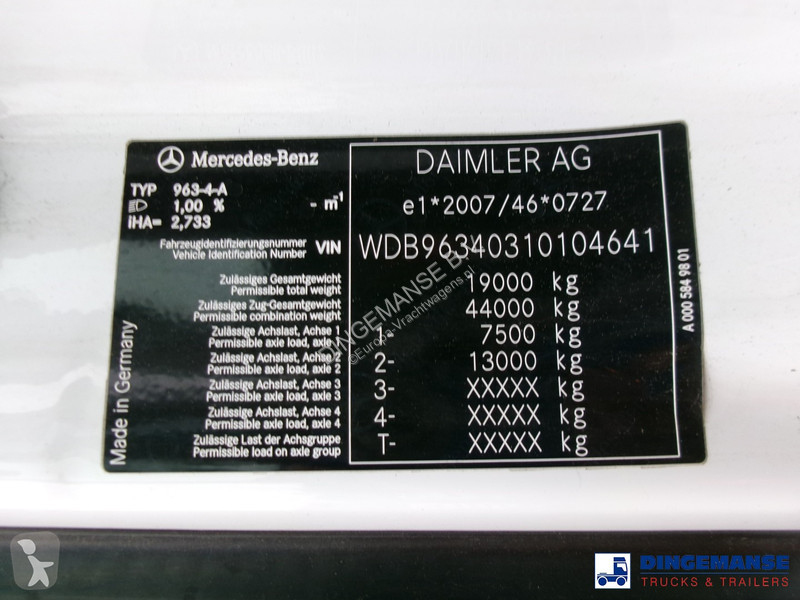 Traktor Mercedes 1843 4x2 Euro 6 + ADR