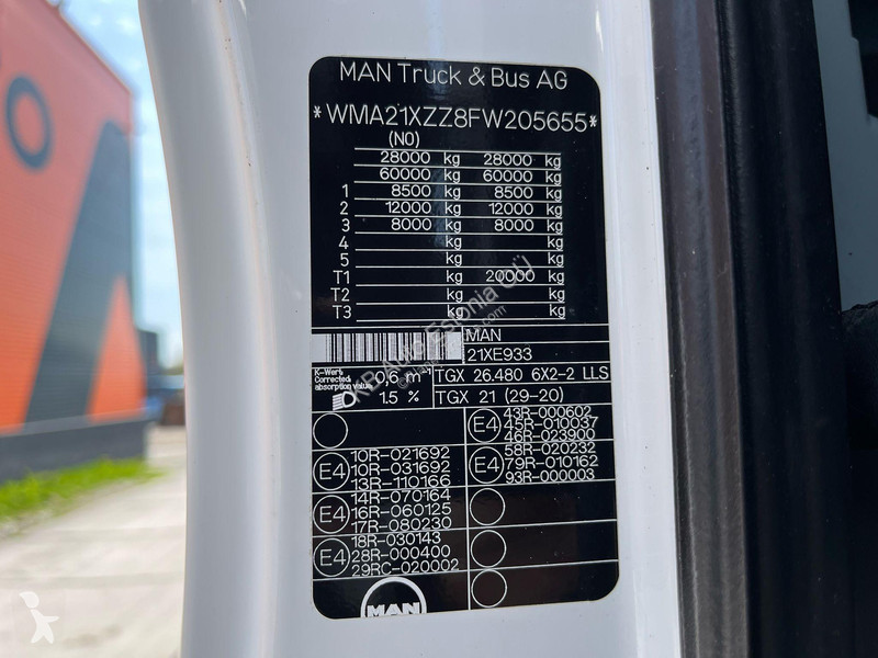 Traktor MAN 28.480 6x2 XXL CAB / INTARDER /...