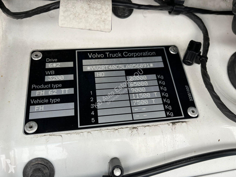 Tahač Volvo 500 6x2 GLOBE XL / ADR / RETARDER /...