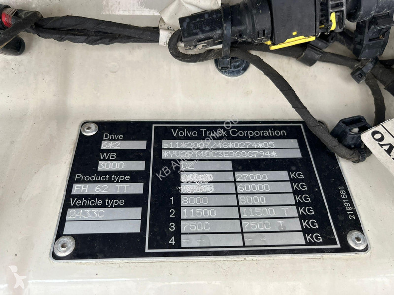Tahač Volvo 500 6x2 GLOBE XL