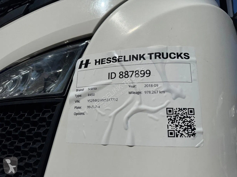 Tractor Scania NGS Retarder 9 Ton vooras...