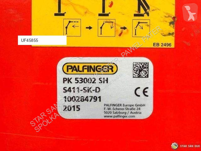 Traktor Scania G490 6x2 Palfinger PK 53002 SH...