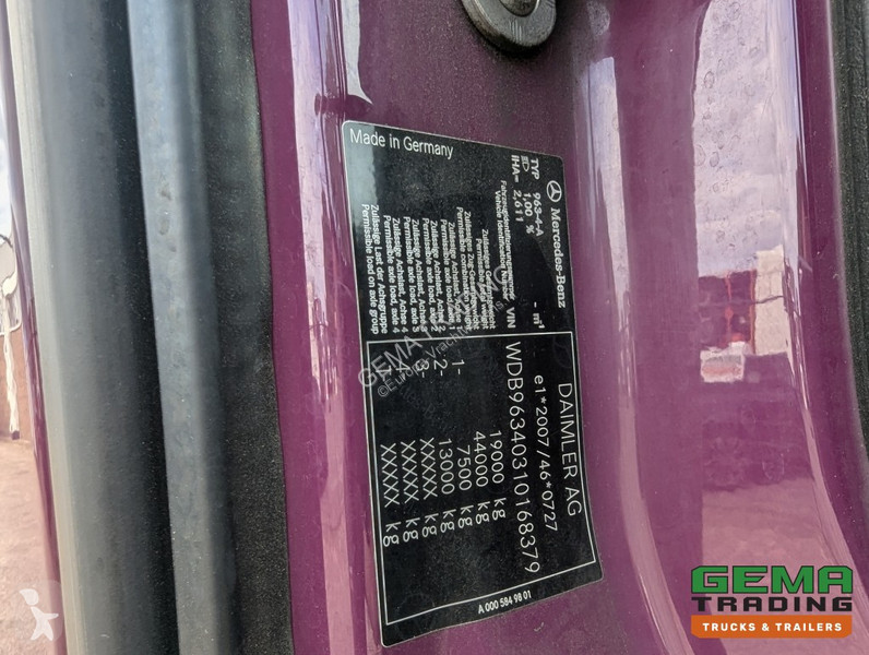 Traktor Mercedes 1839 4x2 Daycab 11L Euro6...