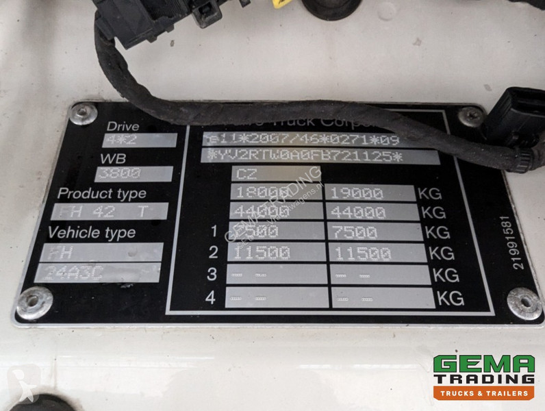 Tractor Volvo 0 4x2 Euro6 0 4x2 Globetrotter...
