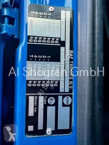 Traktor DAF SpaceCab / Kipphydraulik / Euro 6