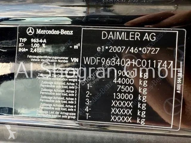 Tractor Mercedes 5 /1942/Mirror...