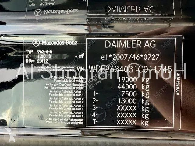 Tahač Mercedes 5 /1942/Mirror...