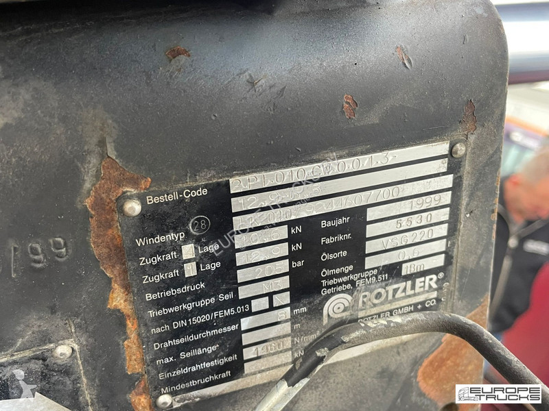 Traktor Mercedes 2650 Steel/Air - Palfinger...