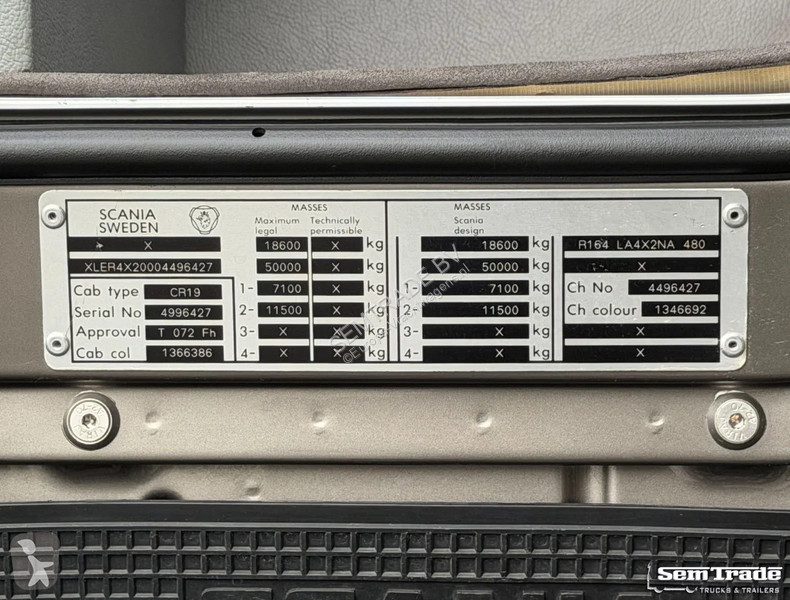 Cabeza tractora Scania R164-480 V8 KING...