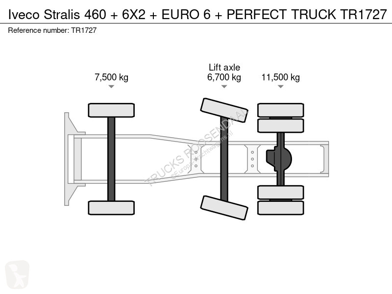 Iveco 460 + 6X2 + EURO 6 + PERFECT TRUCK...