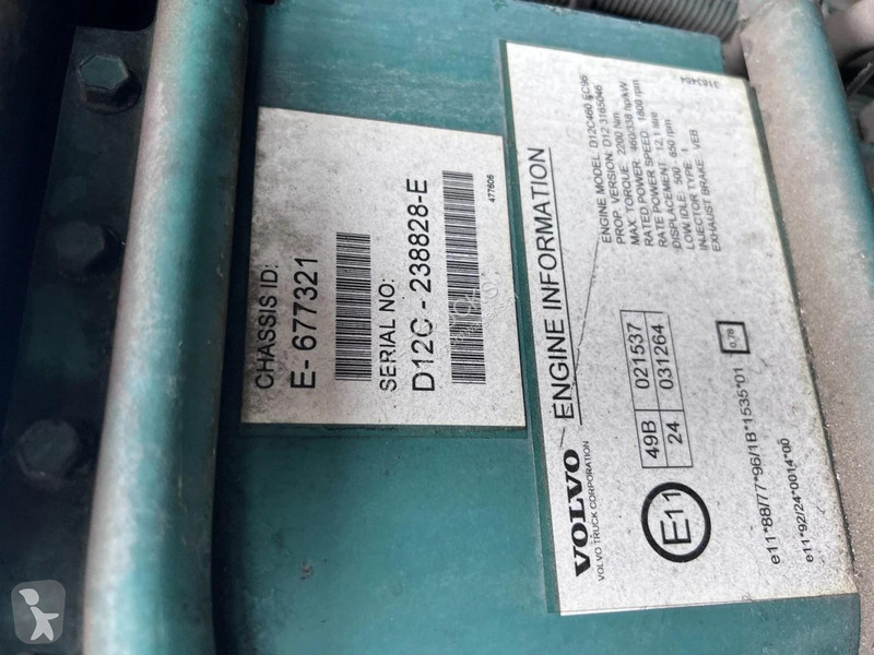 Trattore Stradale Volvo 12460 4X2 - MARGE - EURO 2