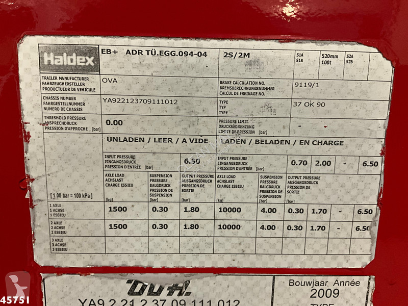 جرار DAF FTG  530 6x2 Euro 6 ZF Intarder...