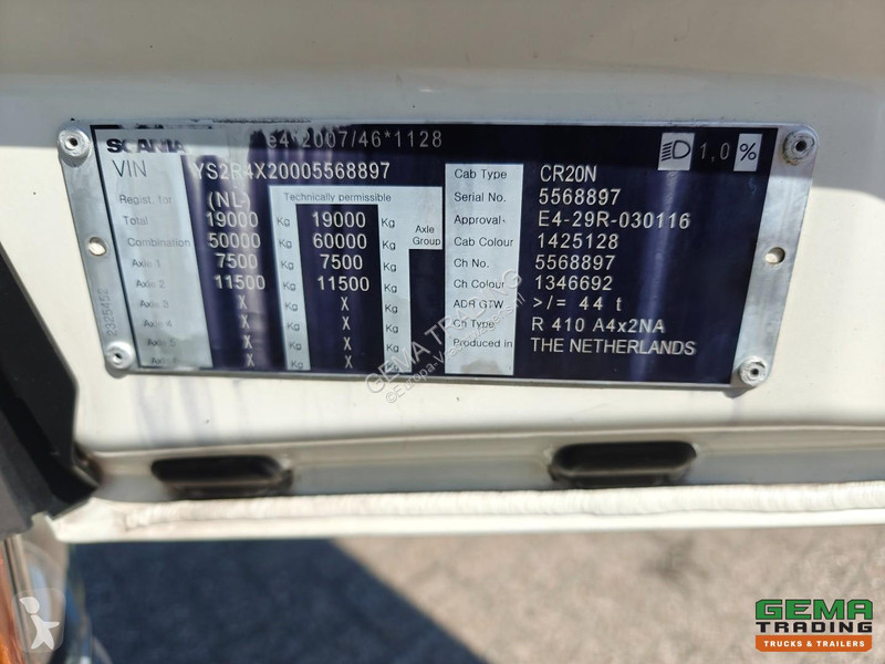 جرار Scania R410 4x2 CR20N Euro6D - Full ADR -...