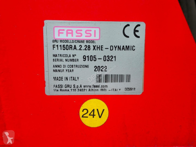 Trattore Stradale MAN 37/510 8x4 FASSI 115tm...