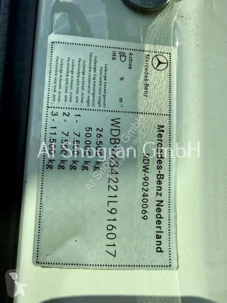 جرار Mercedes 2745 6x2/Kipphydraulik/Lenk +...