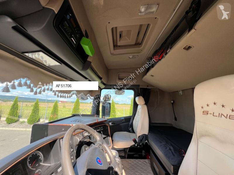 Влекач Scania R420/ MANUAL/ RETARDER/ LODÓWKA/...