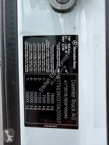 جرار Mercedes 1846 LS Hydraulik, ADR, 2 x...
