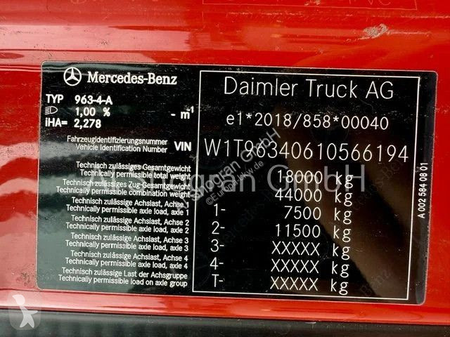 جرار Mercedes...