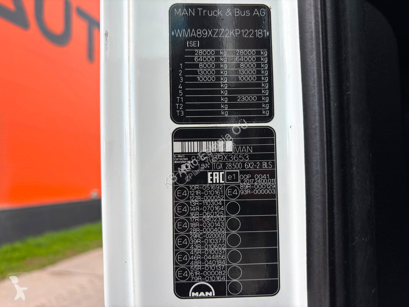 Cabeza tractora MAN 28.500 6x2 XXL CAB /...