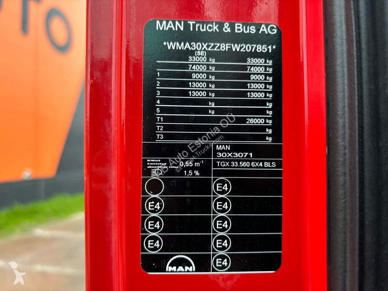 Tractor MAN 33.560 6x4 INTARDER / HYDRAULICS