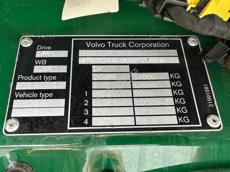 Tahač Volvo 500 6X4 TREKKER/TRACTOR/SZM EURO 6...