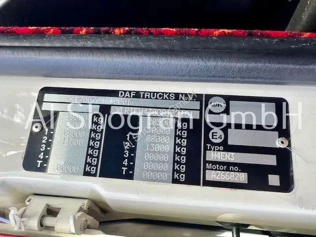 Traktor DAF Super Space / Standklima / Euro 6