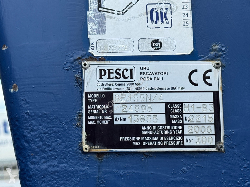 Tractor MAN 18.310, Crane Pesci SE155N/4,...