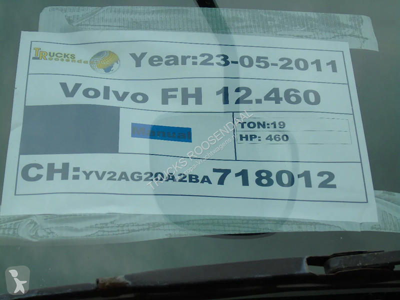 Trekker Volvo FH  + XL CAB + EURO 5 + manual +...
