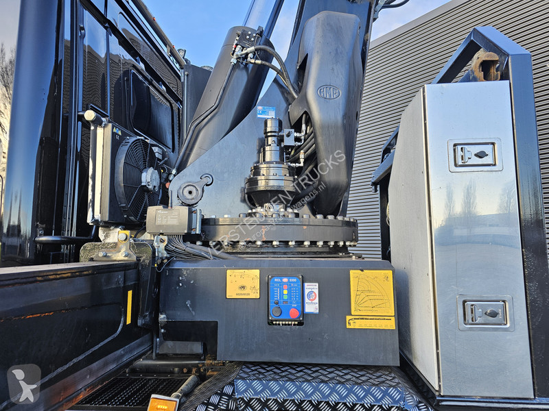 Traktor Scania 490 8x2 / HMF 85 T/M CANE +...