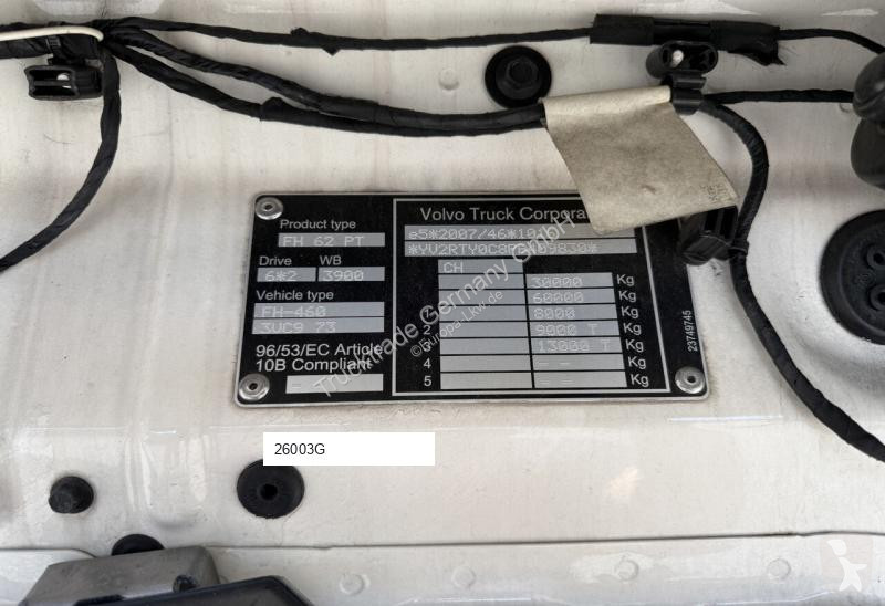 جرار Volvo 638 FH-460 6x2T Retarder /...