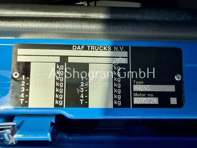 Tracteur DAF XF  Super Space/Voll Luft...