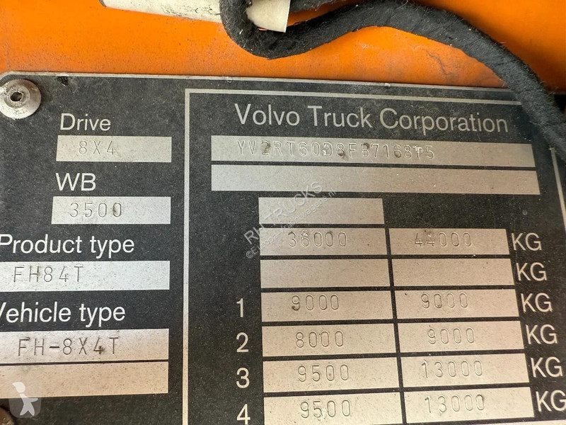 جرار Volvo 4 540, 8X4, 703656 KM