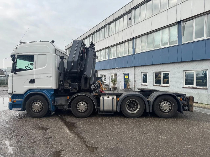 جرار Scania G450 8X2 EURO 6 HIAB 855-6 + REMOTE...