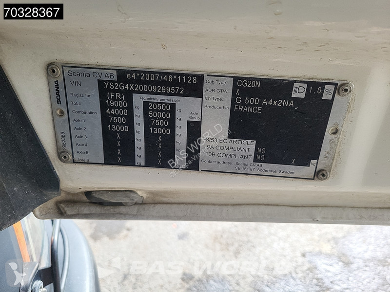 جرار Scania 500 4X2 XT! Retarder Hydraulic