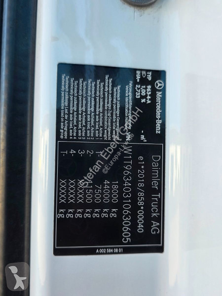 جرار Mercedes 1846 LS Hydraulik, ADR, 2 x...