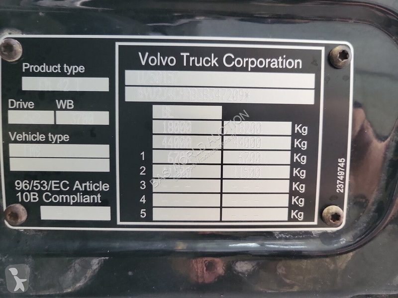 Tractor Volvo FM FM 260