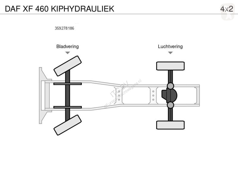 Traktor DAF KIPHYDRAULIEK