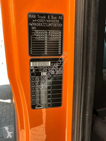 Traktor MAN 18.460 4X2 TREKKER/TRACTOR/SZM EURO 6