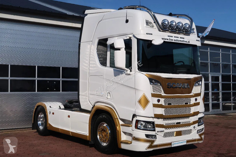 Traktor Scania R580 V8 NGS RETARDER/ FU AIR/ 2X...