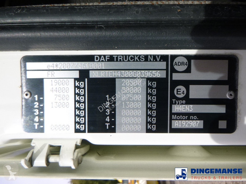 Tahač DAF 4x2 Euro 6