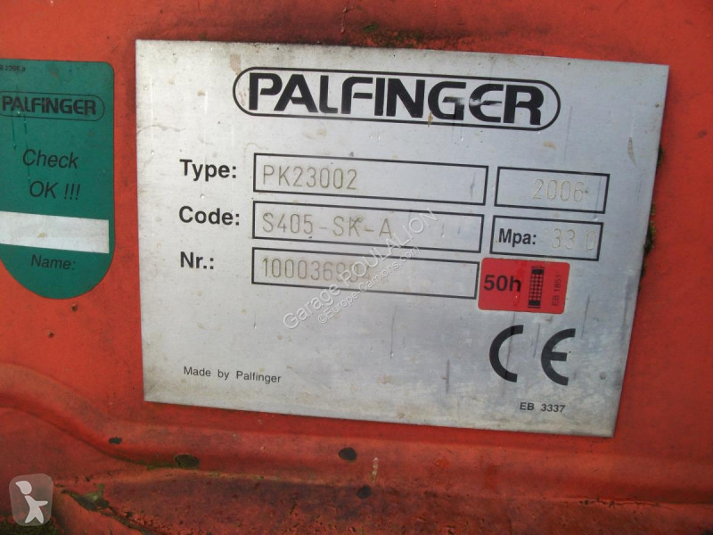 Tractor Iveco  PR SRREM GRUE PALFINGER PK 23002