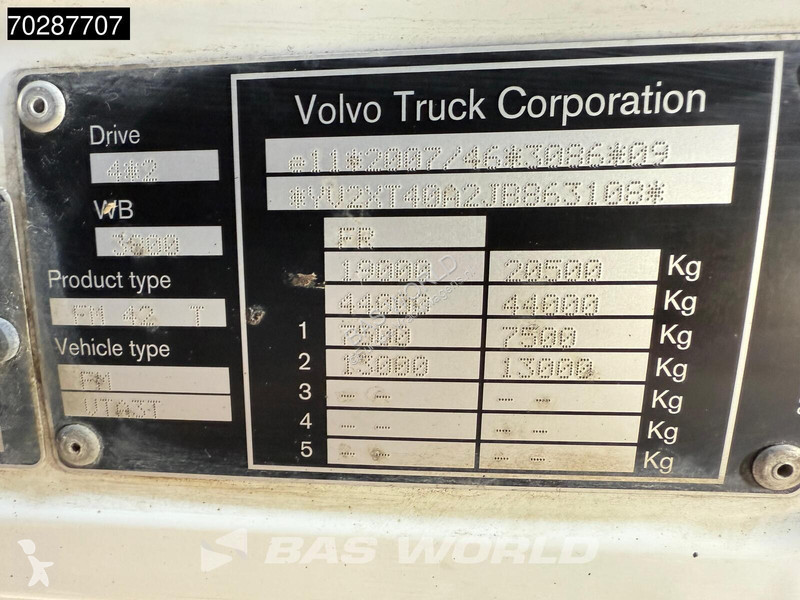 Traktor Volvo 500 4X2 ADR Euro 6
