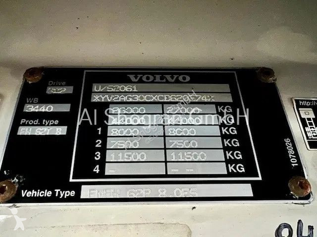 Tracteur Volvo 500...