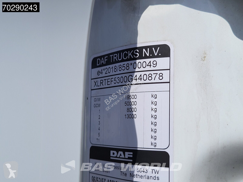 Tahač DAF 480 4X2  2xTanks ACC Euro 6