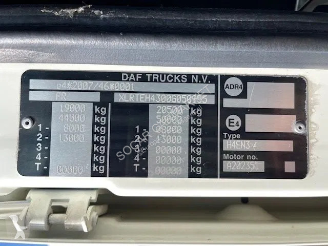 Tahač DAF 106510 Retarder