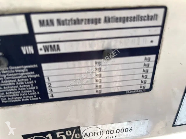 Traktor MAN 6 Cilinder Manual pomp EURO 2