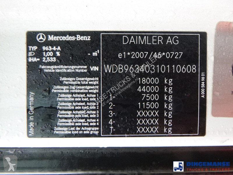 جرار Mercedes 1843 4x2 Euro 6