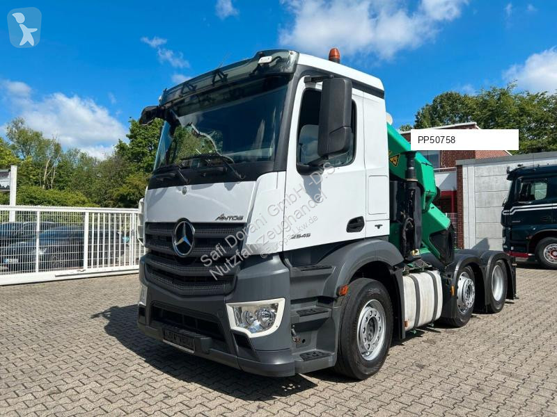 جرار Mercedes 2545 SZM mit PK 41002 Kran 6x2